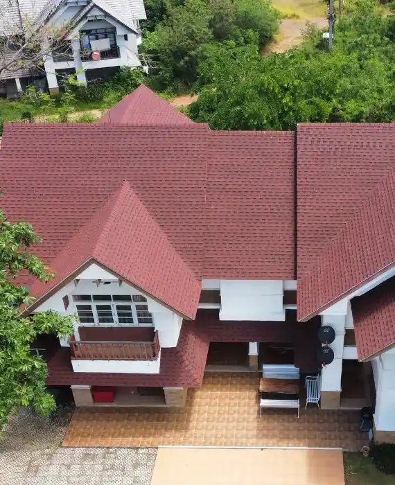 หลังคาชิงเกิ้ลรูฟ (หลังคายางมะตอย) | JP Premium House Co.,Ltd.​
