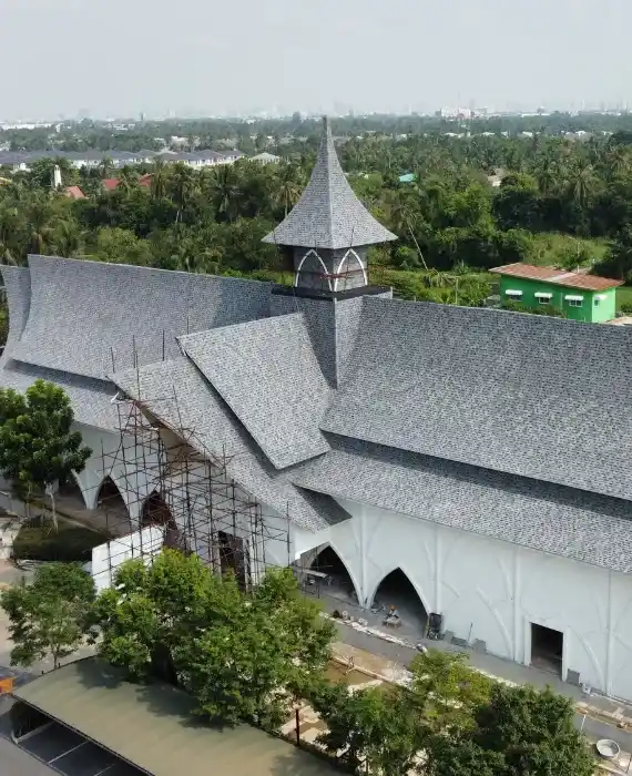 หลังคาชิงเกิ้ลรูฟ (หลังคายางมะตอย) | JP Premium House Co.,Ltd.​